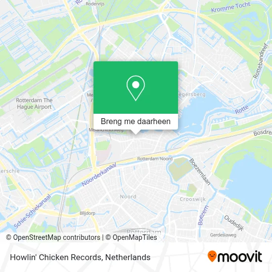 Howlin' Chicken Records kaart