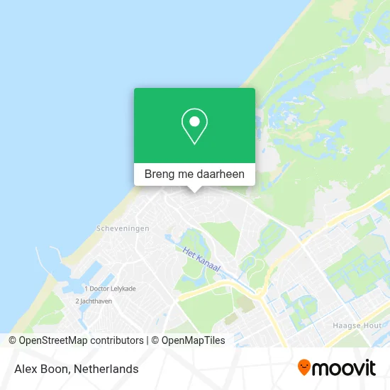 Alex Boon kaart