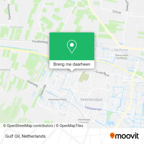 Gulf Oil kaart