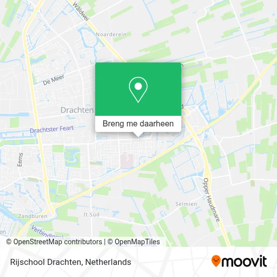 Rijschool Drachten kaart