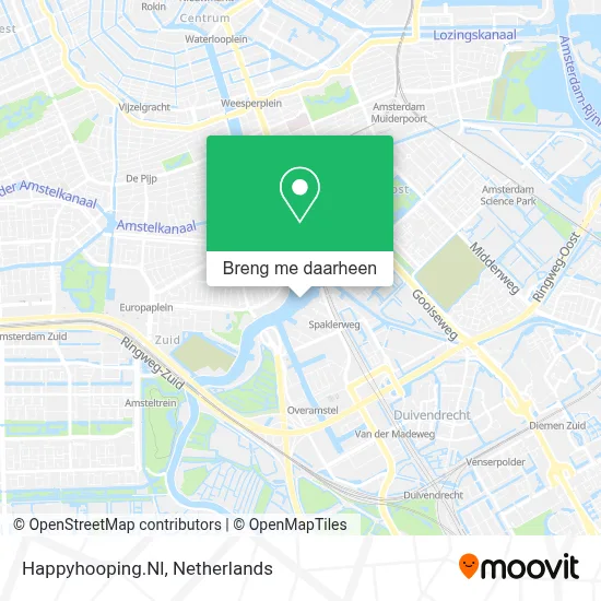 Happyhooping.Nl kaart