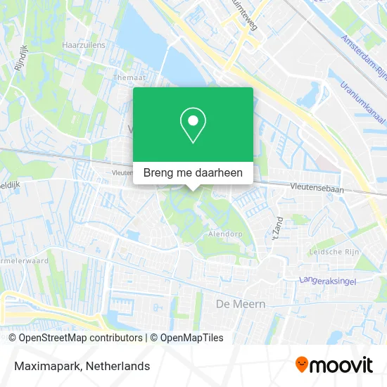 Maximapark kaart