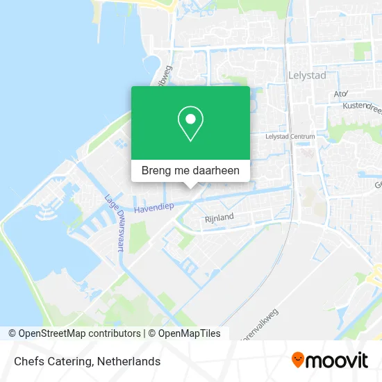 Chefs Catering kaart