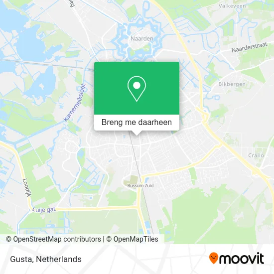 Gusta kaart