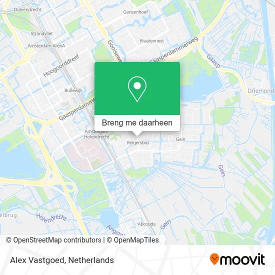 Alex Vastgoed kaart