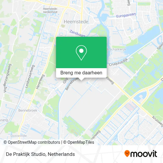 De Praktijk Studio kaart