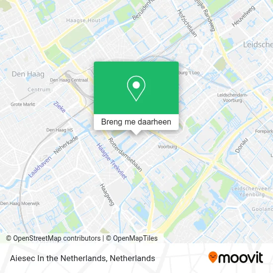 Aiesec In the Netherlands kaart