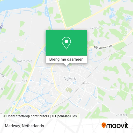 Medway kaart