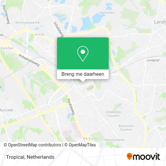 Tropical kaart