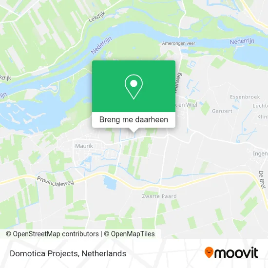 Domotica Projects kaart