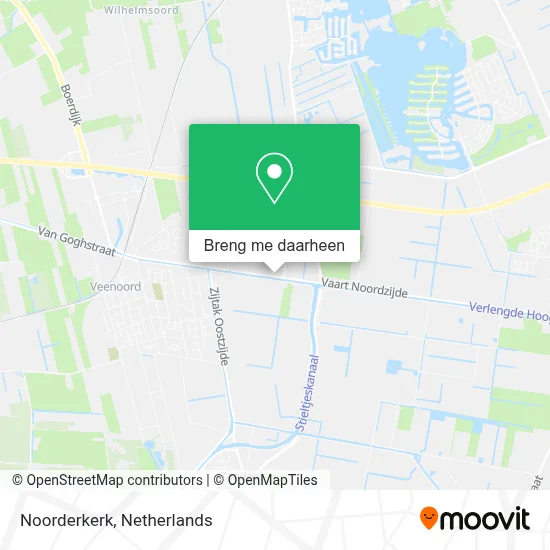 Noorderkerk kaart