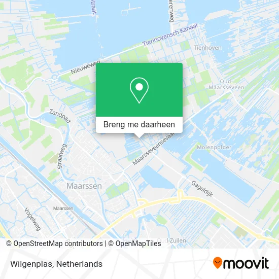 Wilgenplas kaart