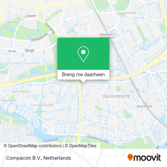 Compacon B.V. kaart