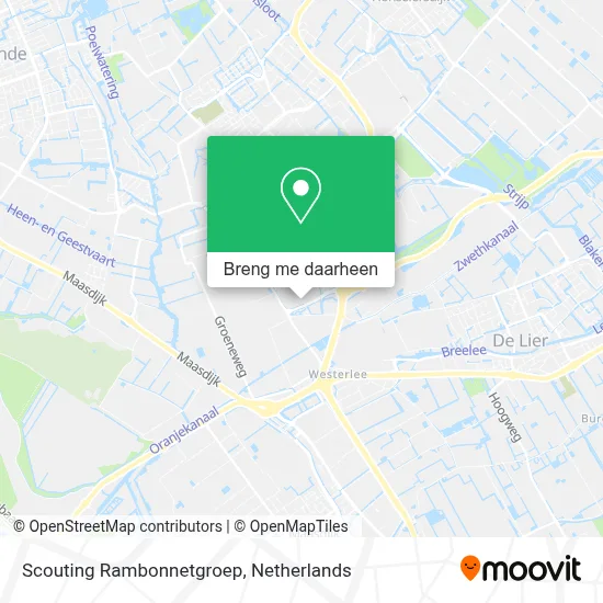 Scouting Rambonnetgroep kaart