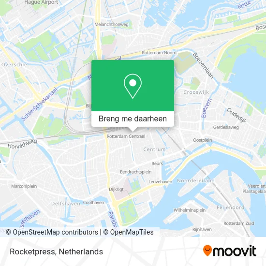 Rocketpress kaart