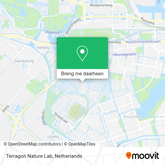 Terragon Nature Lab kaart