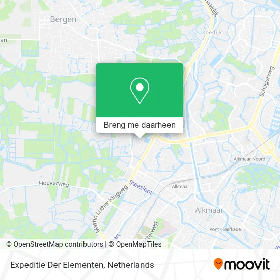 Expeditie Der Elementen kaart