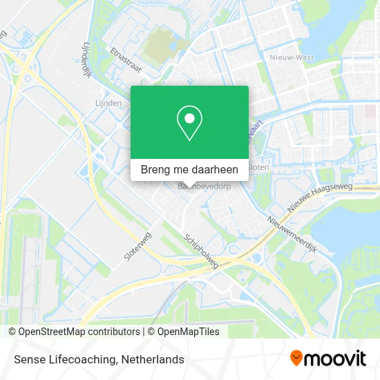 Sense Lifecoaching kaart