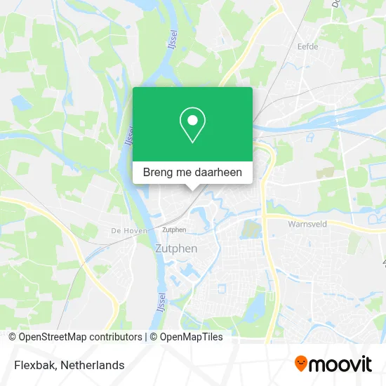 Flexbak kaart