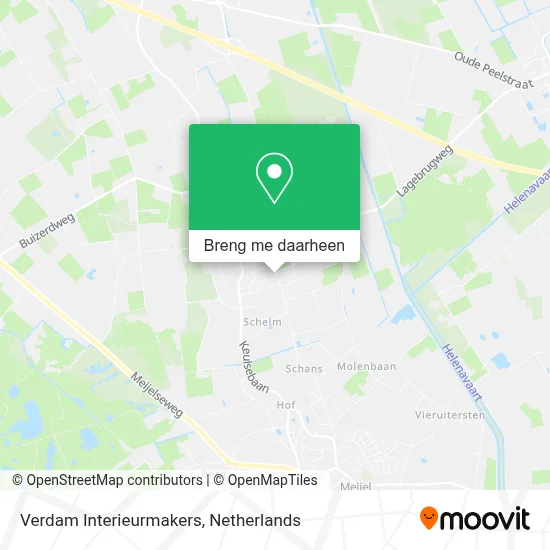 Verdam Interieurmakers kaart