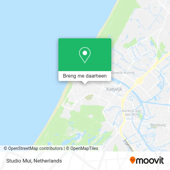 Studio Mui kaart