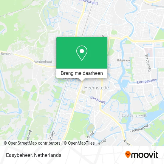 Easybeheer kaart