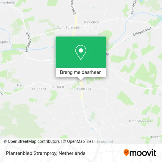 Plantenbieb Stramproy kaart
