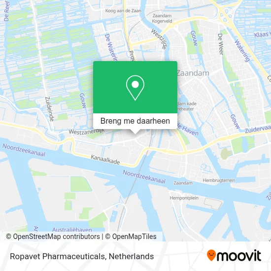 Ropavet Pharmaceuticals kaart