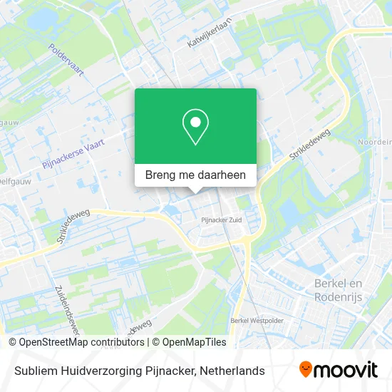 Subliem Huidverzorging Pijnacker kaart