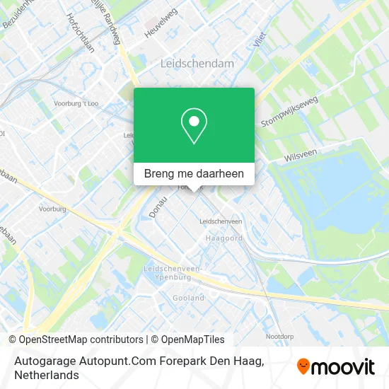 Autogarage Autopunt.Com Forepark Den Haag kaart