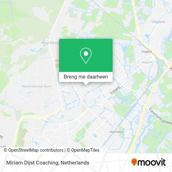 Miriam Dijst Coaching kaart