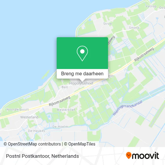 Postnl Postkantoor kaart