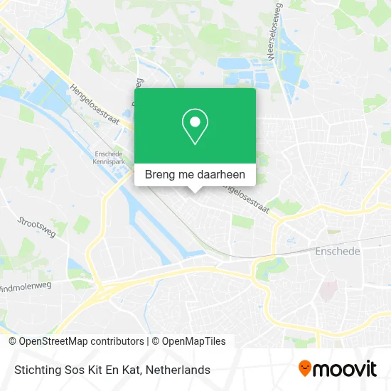 Stichting Sos Kit En Kat kaart