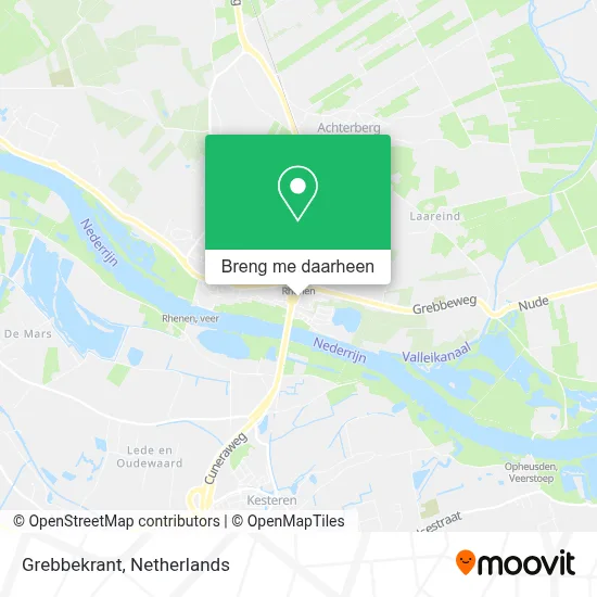 Grebbekrant kaart