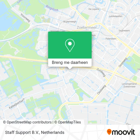 Staff Support B.V. kaart