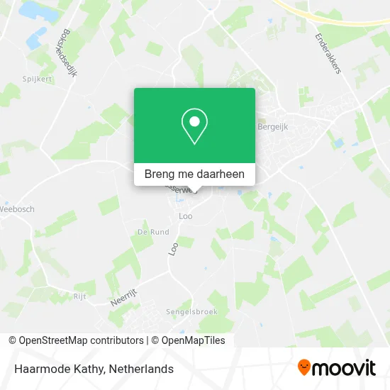 Haarmode Kathy kaart
