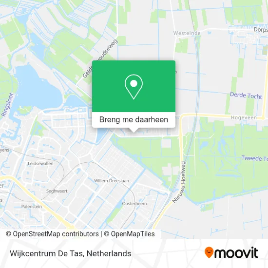 Wijkcentrum De Tas kaart