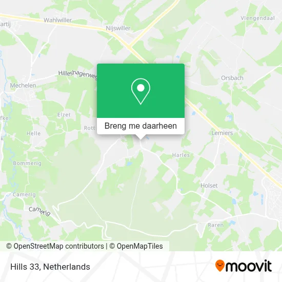 Hills 33 kaart