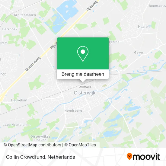 Collin Crowdfund kaart