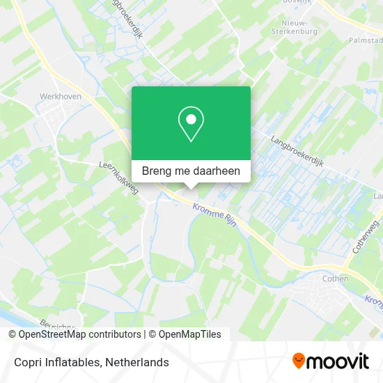 Copri Inflatables kaart