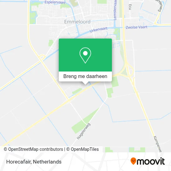 Horecafair kaart
