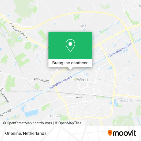 Onenine kaart