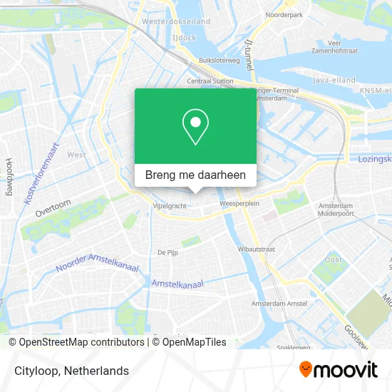 Cityloop kaart