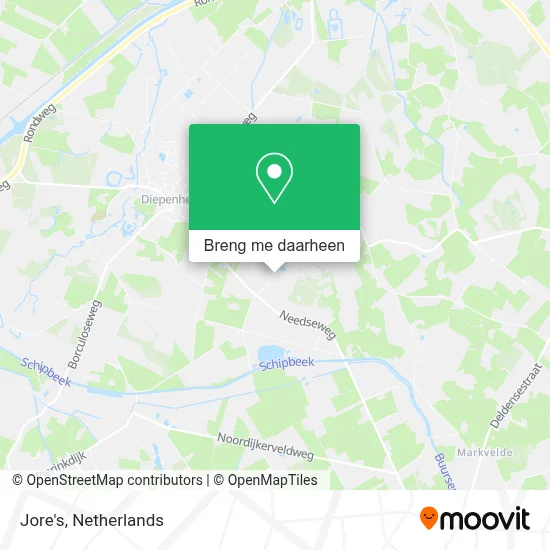 Jore's kaart