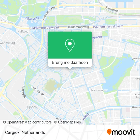 Cargiox kaart