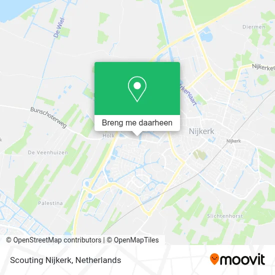 Scouting Nijkerk kaart