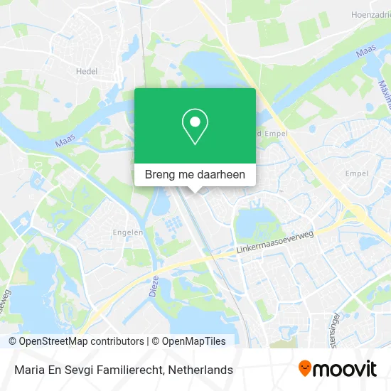 Maria En Sevgi Familierecht kaart