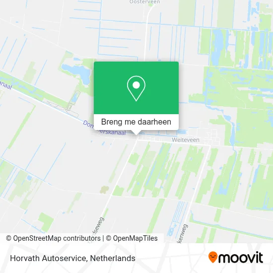 Horvath Autoservice kaart