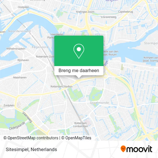 Sitesimpel kaart
