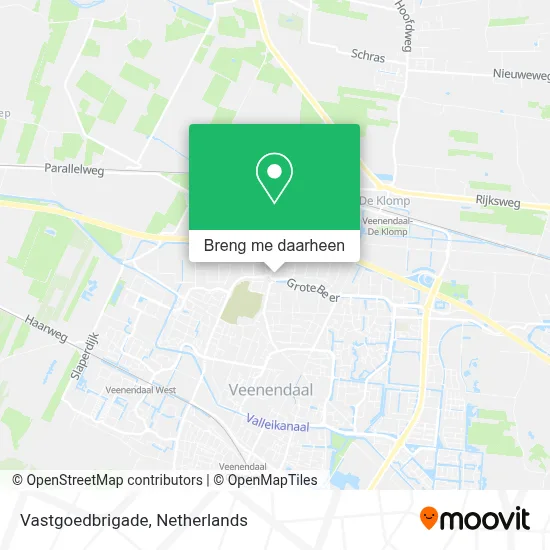 Vastgoedbrigade kaart